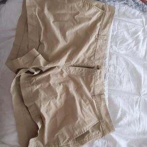 2/$25 Tan shorts from old Navy